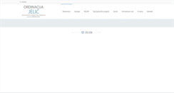 Desktop Screenshot of ordinacija-jelic.hr